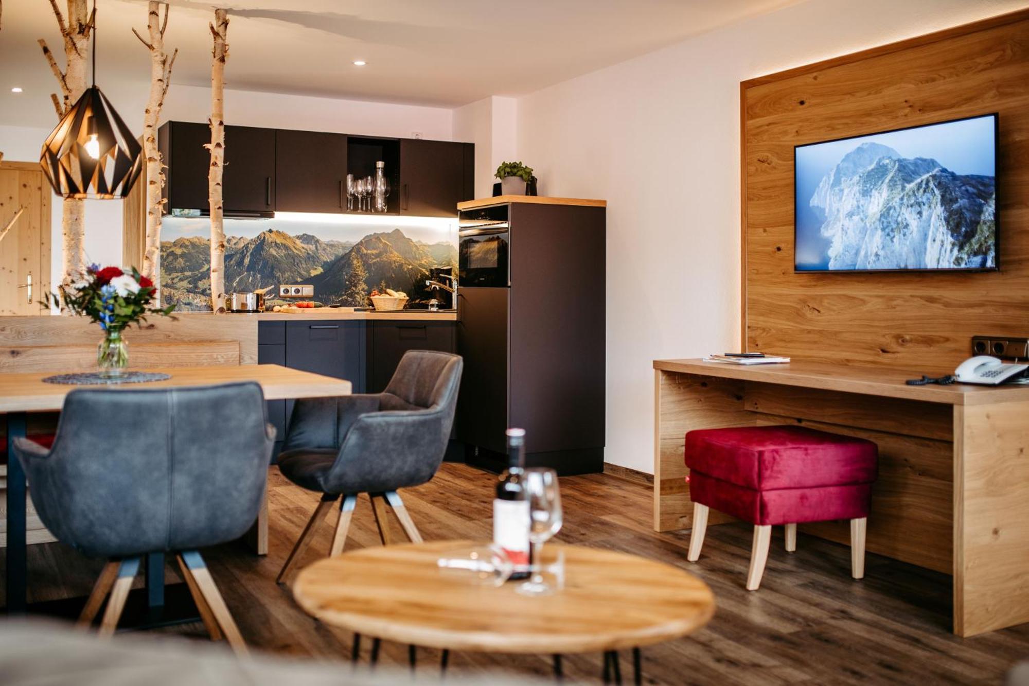 Hotel Alpenstueble Appartements Mittelberg Eksteriør bilde