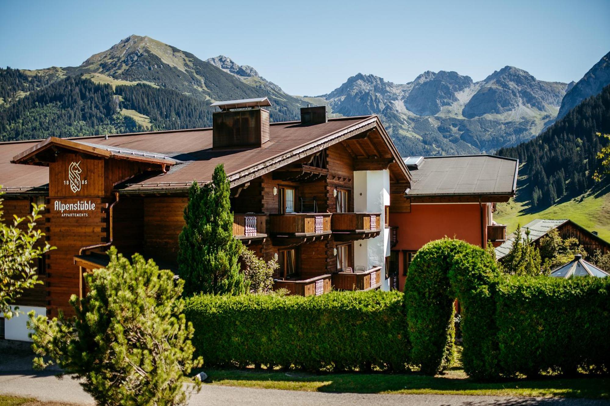 Hotel Alpenstueble Appartements Mittelberg Eksteriør bilde